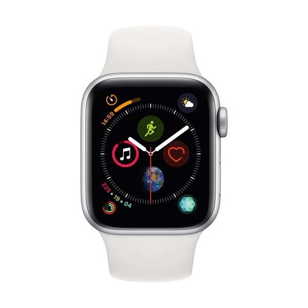 Apple Watch Series 4 (GPS, 40mm, Silver Aluminum)
